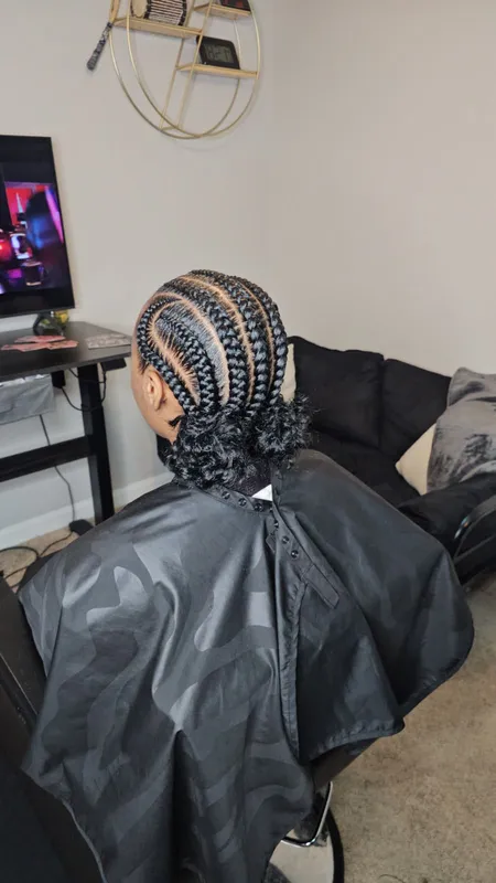 Braided protective style