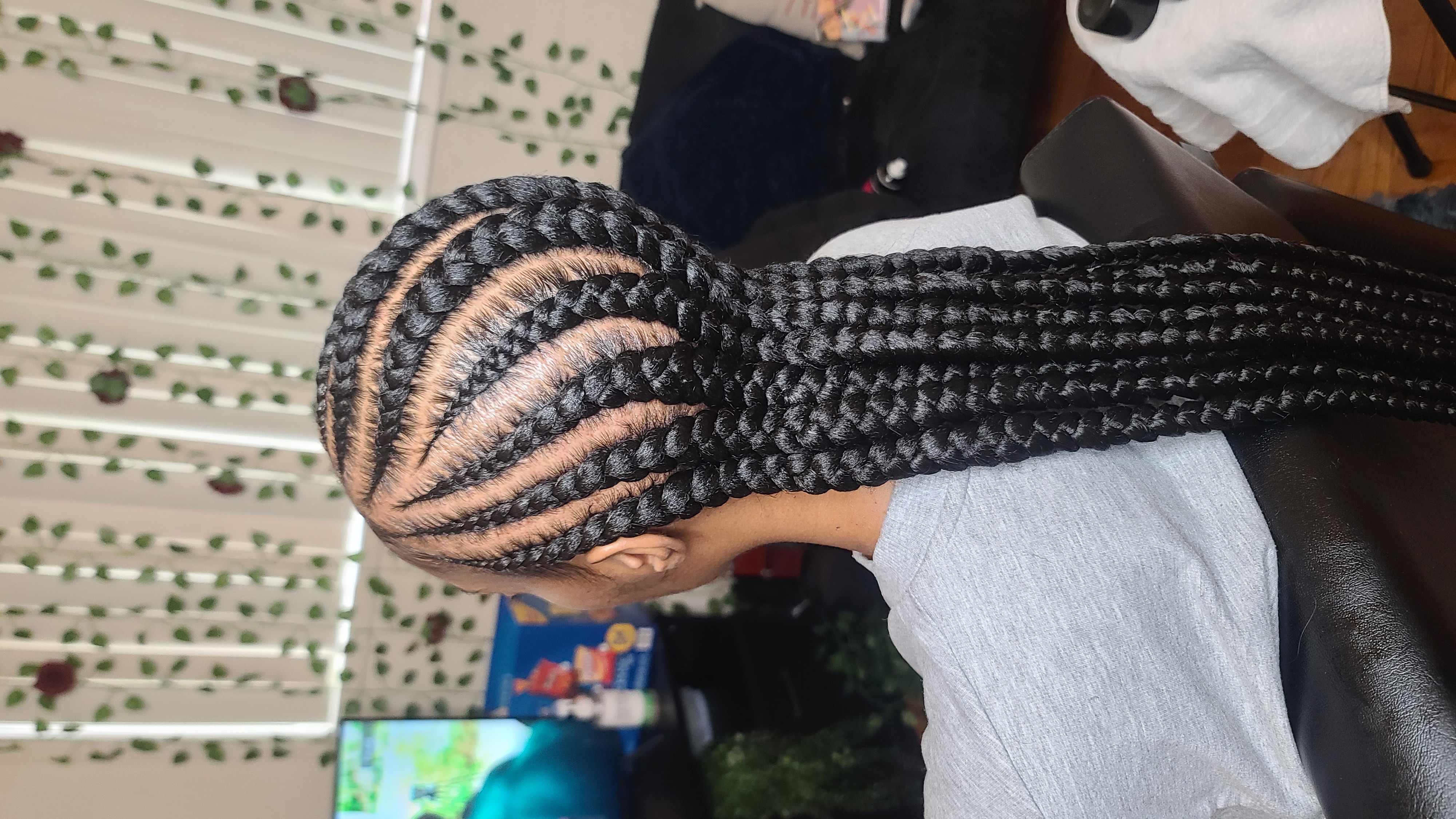 Cornrows hairstyle