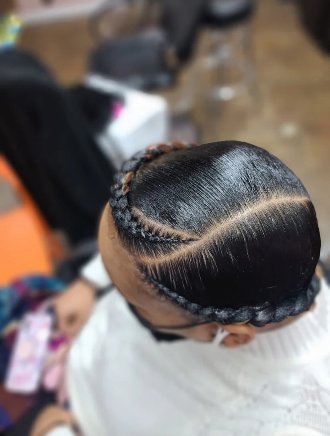 Protective style braids