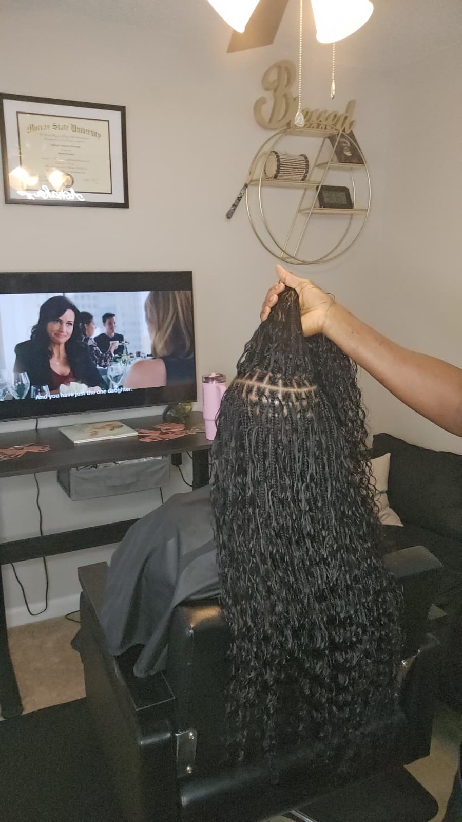 Cornrow pattern