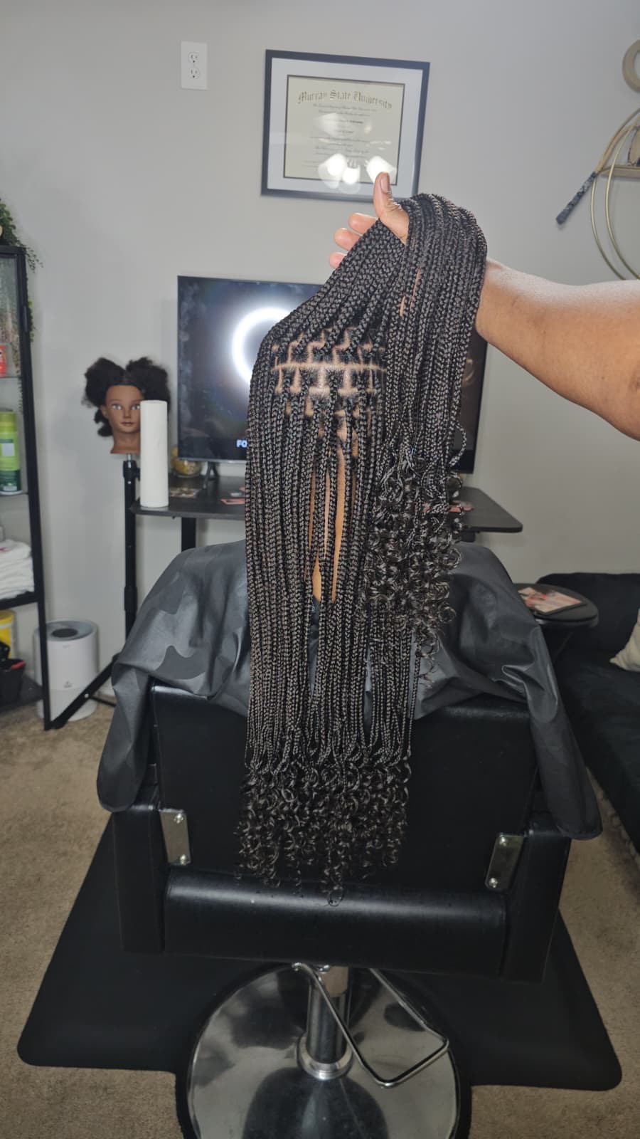 Kids braids style